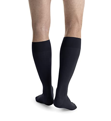 Image of BSN Medical 113151 JOBST Sock with Closed Toe, Knee High, X-Large, 15-20 mmHg, Navy