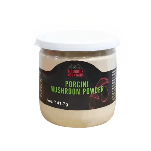 Vigorous Mountains Dried Porcini Mushrooms Powder 3 Oz #TOP4