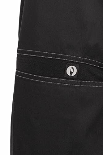 Chef Works Mens Cool Vent Baggy Chefs Pants, Black, Large Us #TOP6