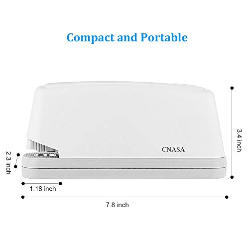 Electric Stapler-Heavy Duty Automatic Stapler-Jam Free 25 Sheet Full-Strip Staple Capacity, Battery Operated or AC Adapter(Included)- for Professional and Home Office Use