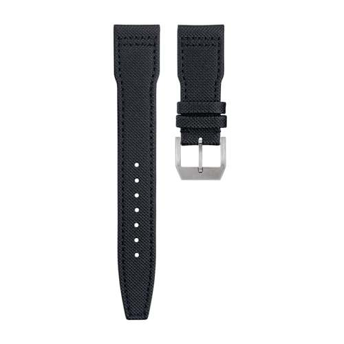 Bracelet montre nylon 21mm 22mm style Spitfire IWC haut de gamme