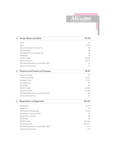 (OLD EDITION) All In Science Class 7 Based On Latest NCERT For CBSE Exams 2025
