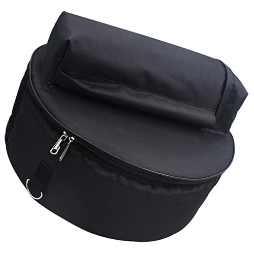 Parliky Reisetrommeltasche Rucksack Oxford Gewebe Schwarz mit Verstellbaren Gurten Tragbare Schlagzeugtasche für Musikliebhaber