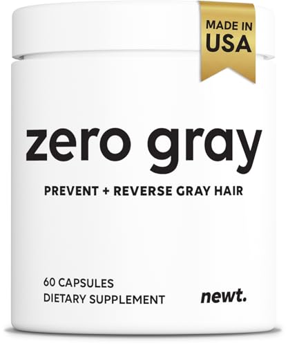ZERO GRAY™ – Anti Grey Hair Supplements to Reverse Gray Hair Permanently Fast | Restore Natural...