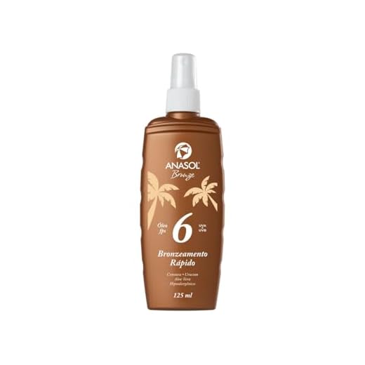 Anasol Óleo Bronzeador Spray FPS 6-125 ml