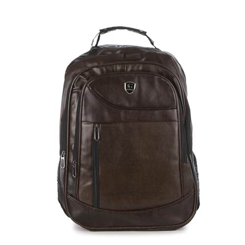 Mochila Executiva Unissex – Notebook, Viagem e Trabalho (Marrom)