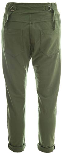 Basic.de - pantaloni da jogging con ampio orlo e