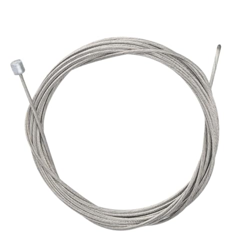 サイクリングブレーキワイヤー - ステンレススチールケーブル、シフターコード|フロントリアデレイラーライン、効率的な自転車修理コンポーネント、高強度交換用ワイヤ、軽量バイクメンテナンスアクセサリー