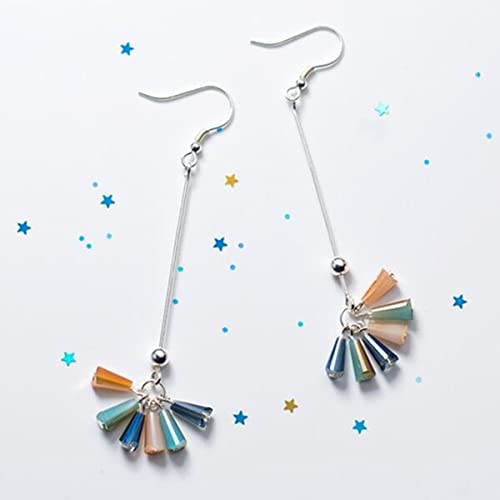 Boucles d'oreilles glands 925 au design asymétrique unique