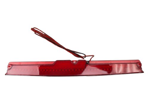 Alpinetech 18" 3 Holes Spoiler Light Led 3Rd Brake Light #TOP1