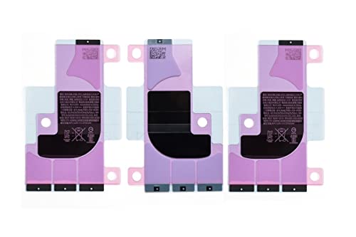TTIMORE OEM Battery Adhesive for iPhone X - Double Sided Glue Strips Tape Sticker Replacement Part - Pack of 3