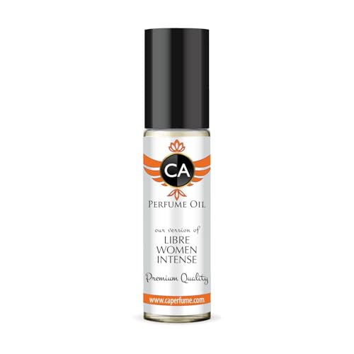 CA Perfume Impression of Libre Women Intense Eau De Parfum Amber Fougere Scent Long Lasting Perfumes for Women Travel Size TSA Ready for Day and Night Wear 0.33 Fl Oz 10ml
