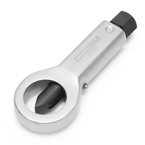 OEMTOOLS 25126 7/8 Inch Nut Splitter Tool, Heavy Duty Manual Nut Breaker Tool For Removing Broken, Damaged, Or Rusty Nuts Without Damaging Bolt Threads