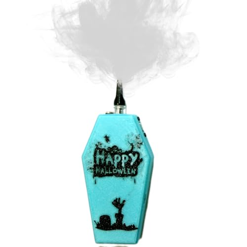 Mini máquina de humo con control remoto de color luminoso para fotografía, eventos al aire libre, cosplay, profesionales, fiestas, efectos de pequeño teatro (azul brillante) Mini máquina de humo con control remoto de color luminoso para fotografía, eventos al aire libre, cosplay, profesionales, fiestas, efectos de pequeño teatro (azul brillante)