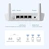 U-SPEED N300 WiFi Router 2.4G Easy Setup Wireless Internet Network Router, Supports Wireless Repeater, WISP, Up to 300Mbps for Home and Office