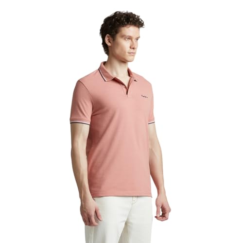 Image of Pepe Jeans Men's Cotton Regular Fit Polo T-Shirt