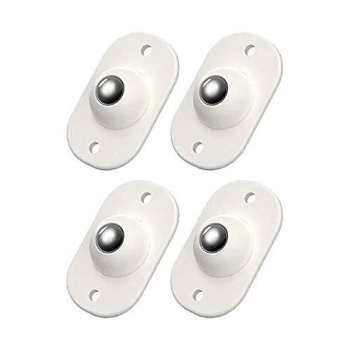 Rodinhas Giratórias 360º Adesivas Deslizantes Esfera Kit 4 Peças Suporte Base Para Móveis Pequenos P