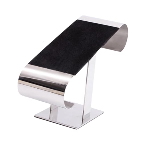 Milageto Belt Display Stand Belt Display Holder, Stainless Steel, Store Display Prop Belt Organizer for Commercial Retail Shop