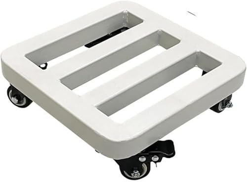 GOTRAFY ���u���� �L���X�^�[�t���v�����^�[�X�^���h �S�� �t�����[�X�^���h �ړ��֗� ���b�N�@�\�t�� �ϗt�A���E�����A���p ����/���O�p ���|���b�N (35*35cm �ω׏d120KG,�z���C�g)