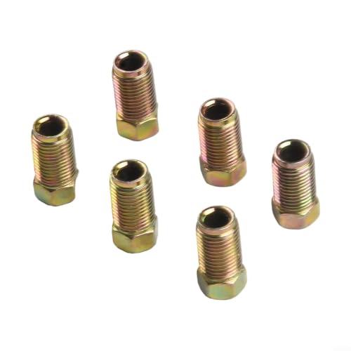 Image of Galvanized Iron Brake Pipe Connector Kit for m10 x 1mm Galvanized