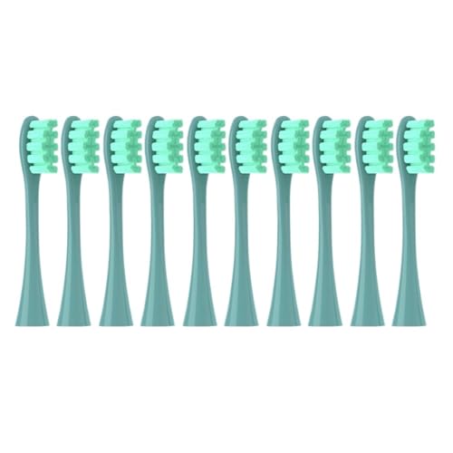 �����p�u���V�w??�b�h X PRO Elite/Flow/F1/One/X/All �V���[�Y �\�j�b�N�d�����u���V �_�炩���� Oclean �ƌ݊�������(10 green)