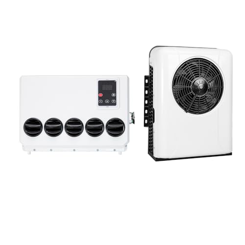 KUUKEKE 12V DC Truck RV Split Air Conditioner 1800W