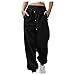 Komiseup Loose Fit Jogginghose Damen Lang Sporthose Frauen Laufhose Damenhose mit Gummizug Warme Freizeithose Relaxhose Trainingshose Sportbekleidung Yoga Hose Sweatpants für Sport Freizeit
