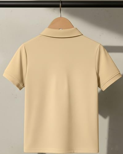 Image of AUSK Men's Polo T-Shirt & Track Pant Co-Ord Set | Cotton Blend Regular Fit Half Sleeve Polo Neck Tshirt with Elastic Waist Track Pant | Casual Lounge, Travel & Weekend Wear Outfit Set for Men