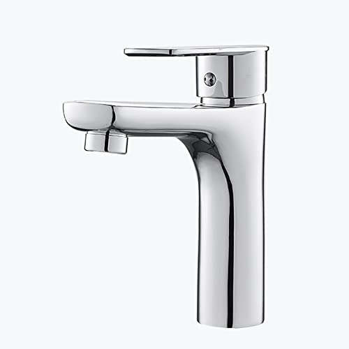 Robinet de salle de bain noir anti-traces pour lavabo monolithique