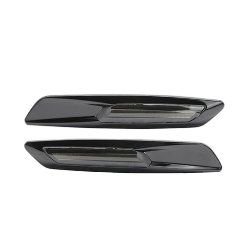 Intermitente retrovisor LED de alta visibilidad con carcasa negra para BMW Serie 3 y X1