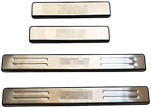 TYZM For Nissan Patrol Y62 2015-2018, Stainless Steel Door Sill Protectors Exterior Door Sill Protectors Pedal Car Decor Accessories