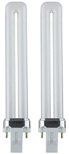 Sunlite PL13/SP65K 13-Watt Compact Fluorescent Plug-In 2-Pin Light Bulb, 6500K - 2 Pack