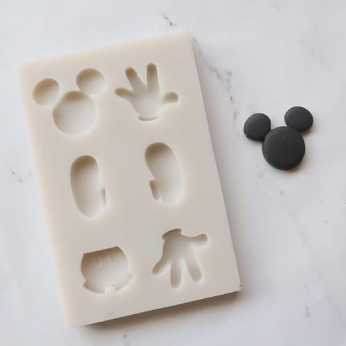 Mickey Theme Mold For Cupcakes, Cakepops, Chocolate Strawberries, Pretzels And Rice Krispies