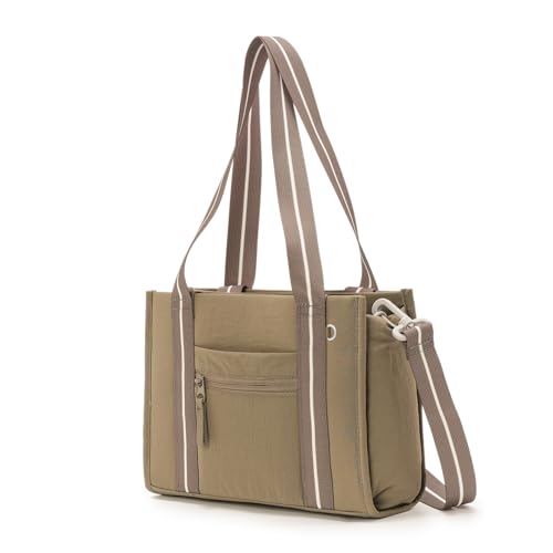 Image of ACUARIO Tote Bag for Women, Work Tote Handbag with Pockets, Shoulder Bag for Office Business Travel Daily Commute