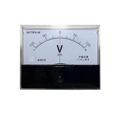 Voltmètre bidirectionnel à aiguille 44C2 avec double échelle de tension - 5