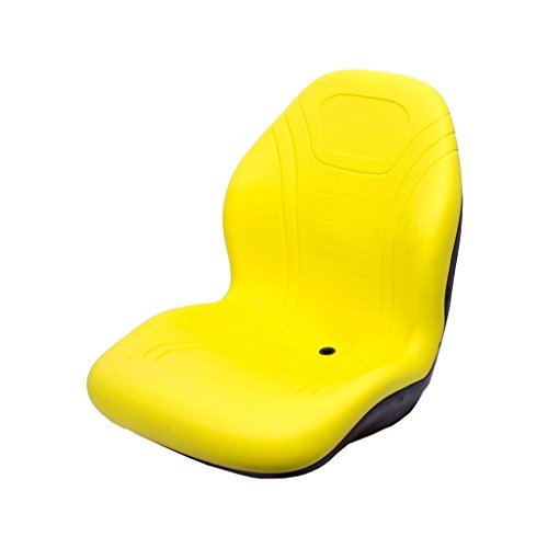 MILSCO Universal XB210 Yellow Vinyl seat with Multiple Mounting Patterns