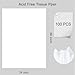 Beyoslf 100 Sheets 24'' x 36'' Acid Free White Archival Tissue Wrap Paper for Storage, Unbuffered No Lignin No Acid Paper for Packaging&Storing Clothes Textiles Present Wrap