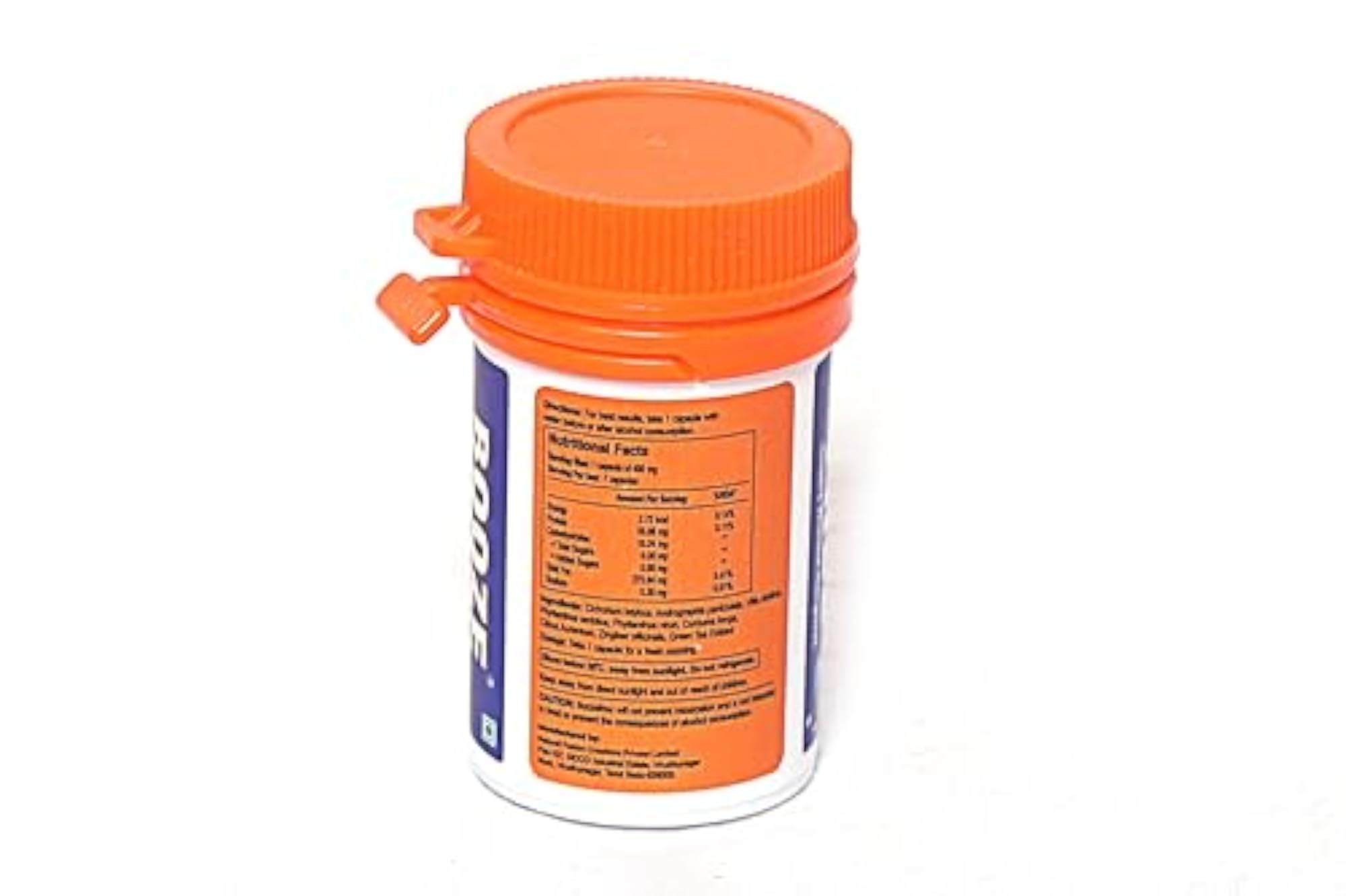 BoozeFree Hangover Relief Capsules, Liver Support