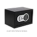 FytStycale Security Safes Box Mini Security Case Compact Wall Mountable Fireproof Steel Lock Box Cabinet Safes for Office Personal Use