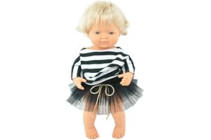 Miniland Doll Tutu and Blouse Set: A Delightful Addition to Your Doll's Wardrobe