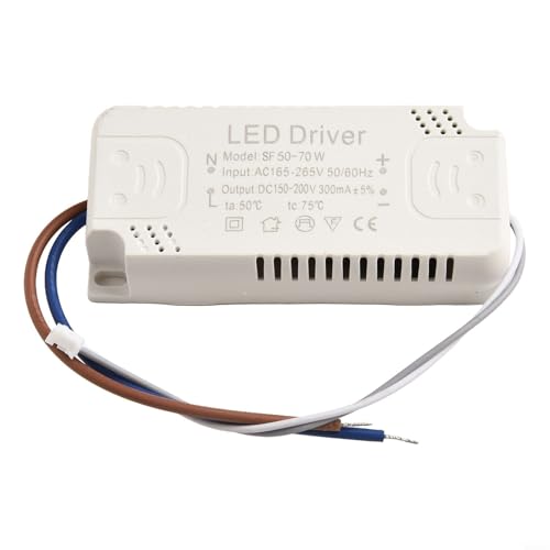 Image of LED Driver, External Power Supply 50-70W Electronic Transformer Constant Current Driver for LED Ceiling Light Downlight Panel Light Power Supply Adapter