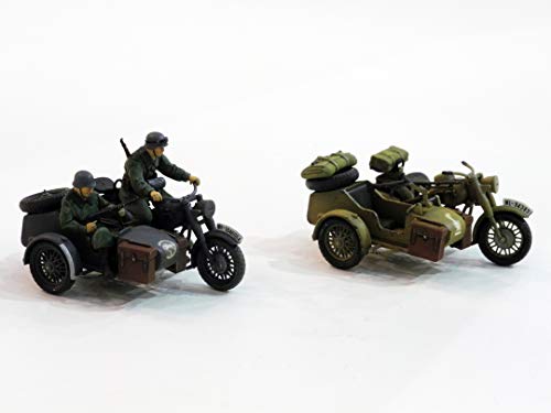 Tamiya TAM32578 Models German Motorcycle And Sidecar thumb #1