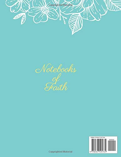 Christian Notebook, "Fear not, for I am with you; be not dismayed, for I am your God; I will strengthen you, I will help you - Image 2