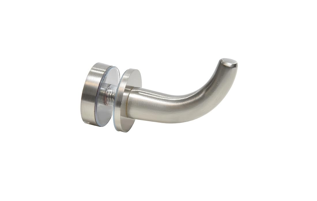 C.R. Laurence DRH1BN CRL Brushed Nickel Designer Robe Hook