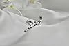 Cross Sterling Silver 925 Solid Pendant Crucifix Jesus Christ Religious Necklace Charm Unisex Jewelry #3