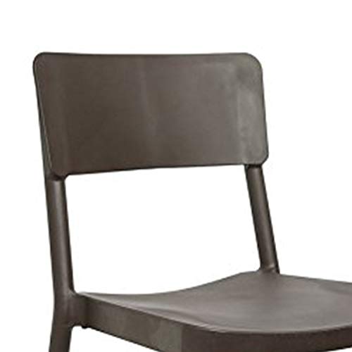 Image of Cello Eskimo Chair Set Pack of 2 - Black | Strong and Durable | Easy to Clean | Chair for Living Room, Bed Room, Kitchen, Office Room, Outdoor | 3 Years Warranty