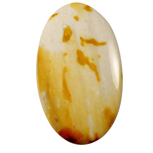 Cabochon naturel de Jaspe Mookaite rouge de 44,2 carats de collection
