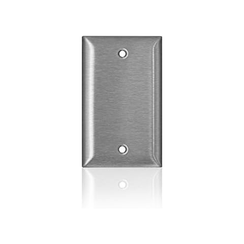 Leviton SS13-40 Stainless Steel Wallplate Cover