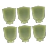 FUTUREORYY 6個 ギター用ペグハンドル 耐久プラスチック製 簡単交換設計 電気ギター対応 ユニバーサルフィット スリッシュグリーンカラー