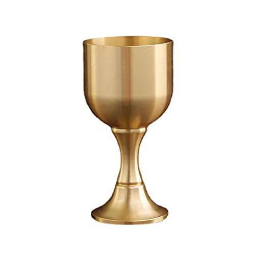 Wine Cup Copper Material Vintage Cup Chalice Cups Wine Chalice Party Supplies Wine Glass For Wedding Beverage Wine Copper Wine Goblet